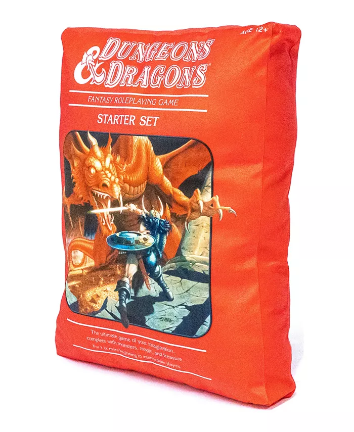 Dungeons and Dragons Red Box Shaped Pillow， 17