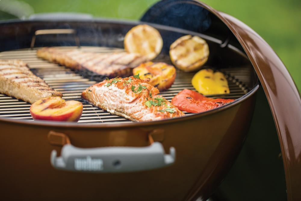 Weber 14402001 Original Kettle™ Premium Charcoal Grill - 22 Inch Copper