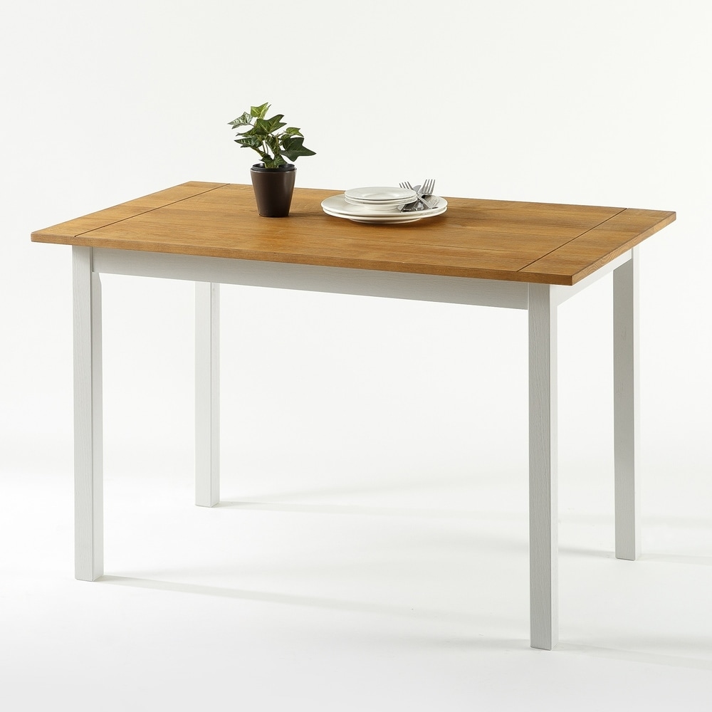 Priage by Zinus Farmhouse Wood Dining Table