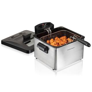 Hamilton Beach Professional-Style 3-Basket Deep Fryer 35034