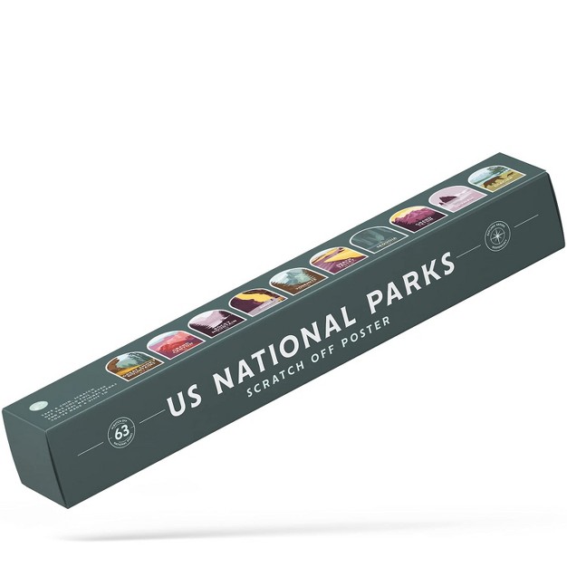 X 20 quot 63 Us National Parks Scratch Off Poster