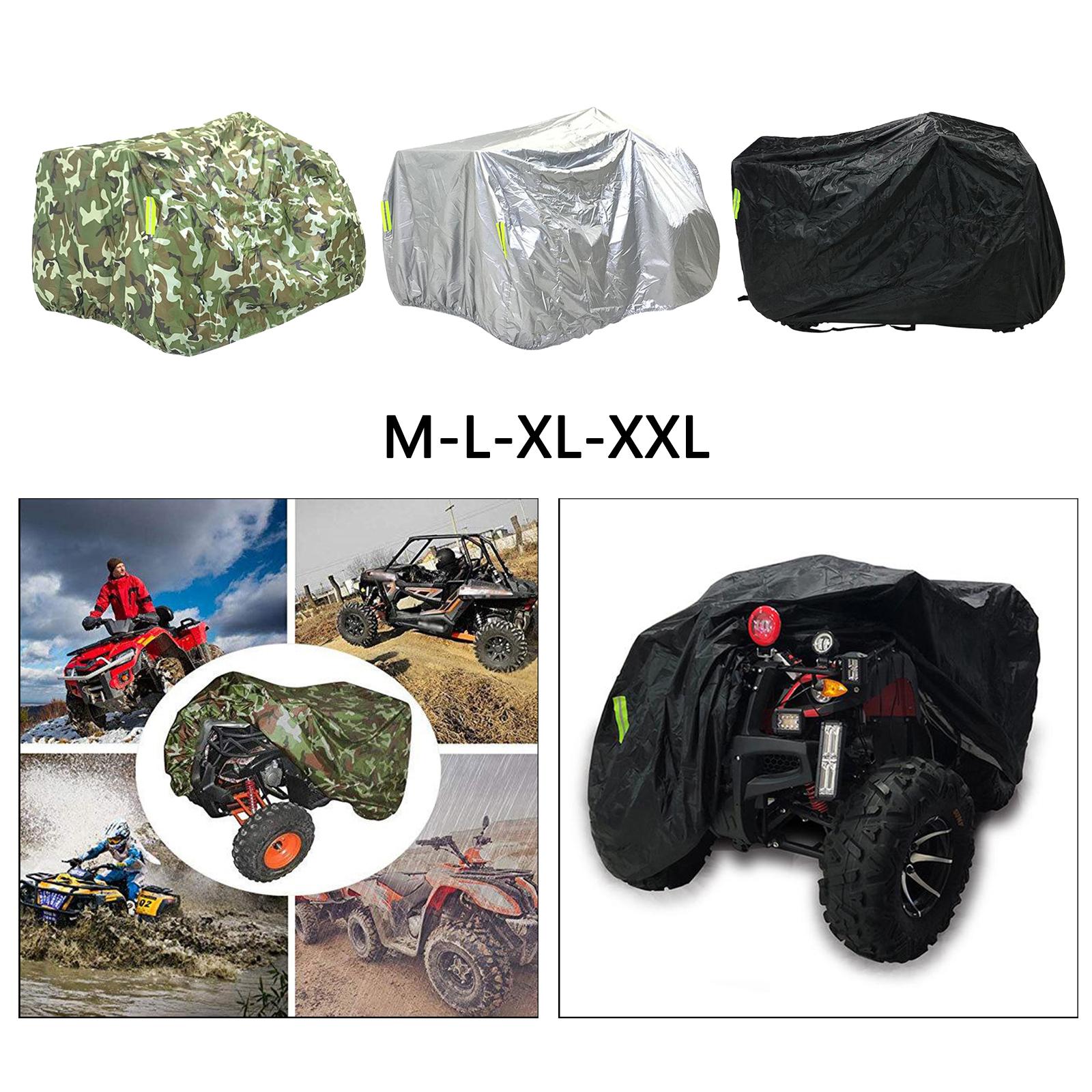 Lockholes ATV Cover for Protects ATV from Sleet Dust Hail Wind Outdoor ， M