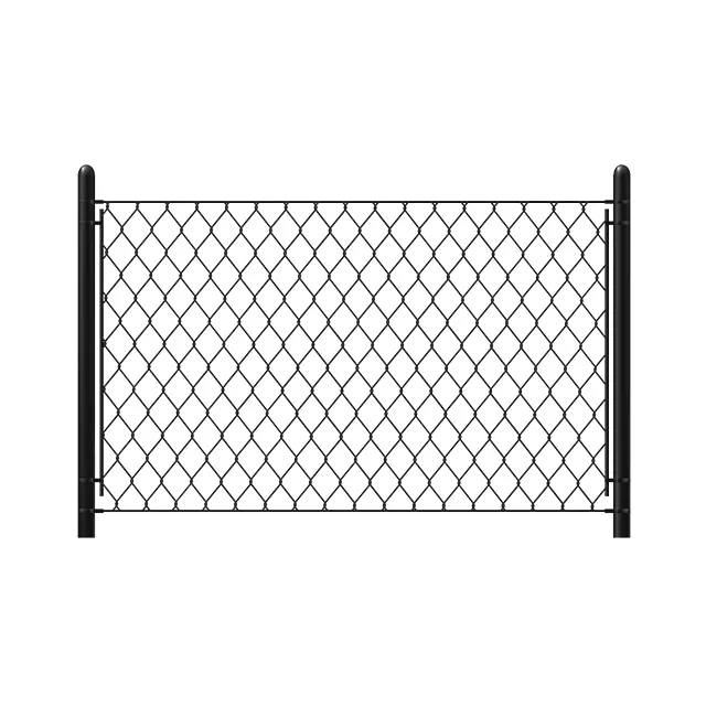 Factory Supply 10.8 Gauge  12 Gauge  14Gauge Galvanized and PVC Coating chain link fencing