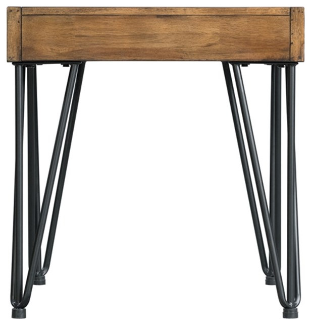 Picket House Furnishings Tanner End Table   Midcentury   Side Tables And End Tables   by Homesquare  Houzz