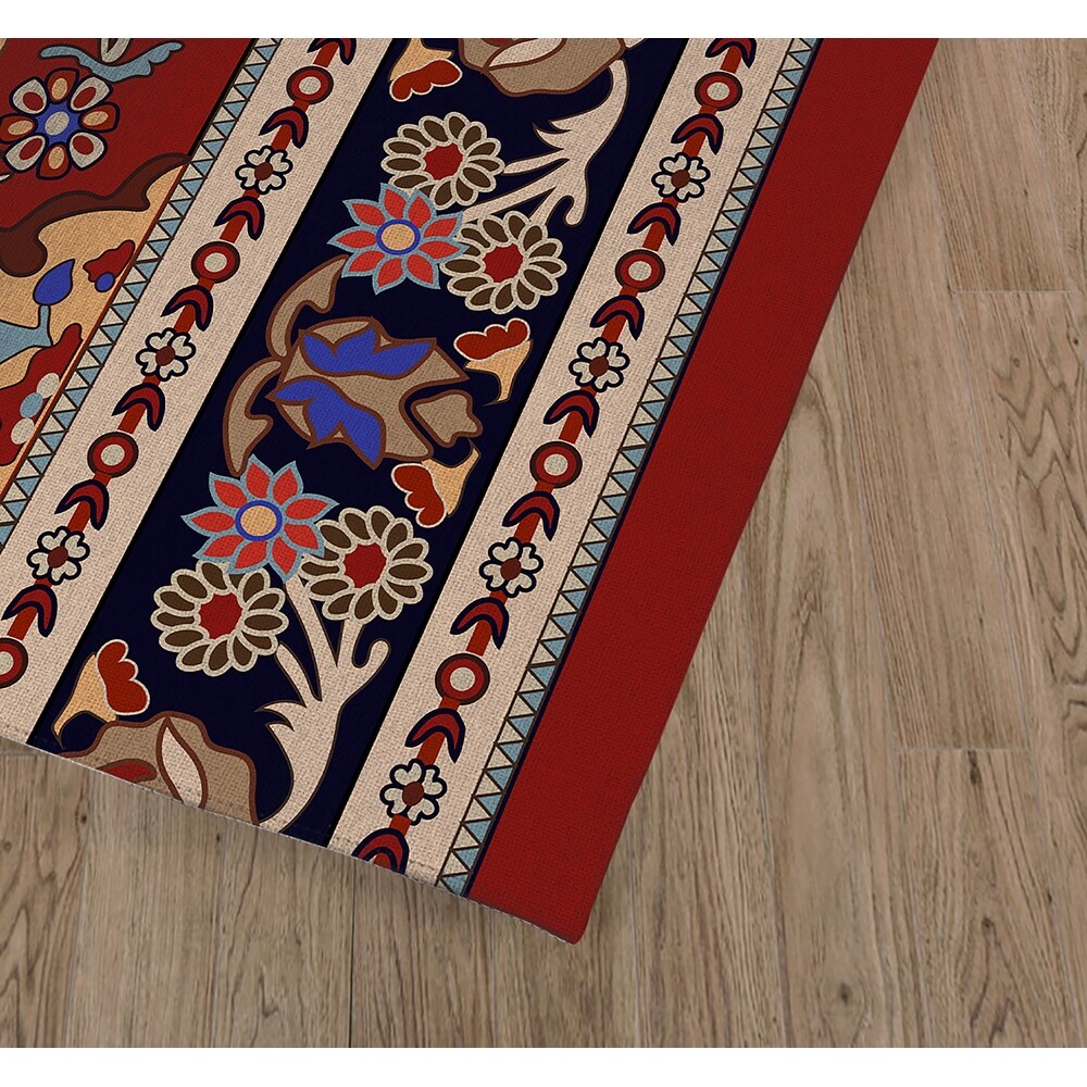 KASHAN RED Kitchen Mat By Kavka Designs