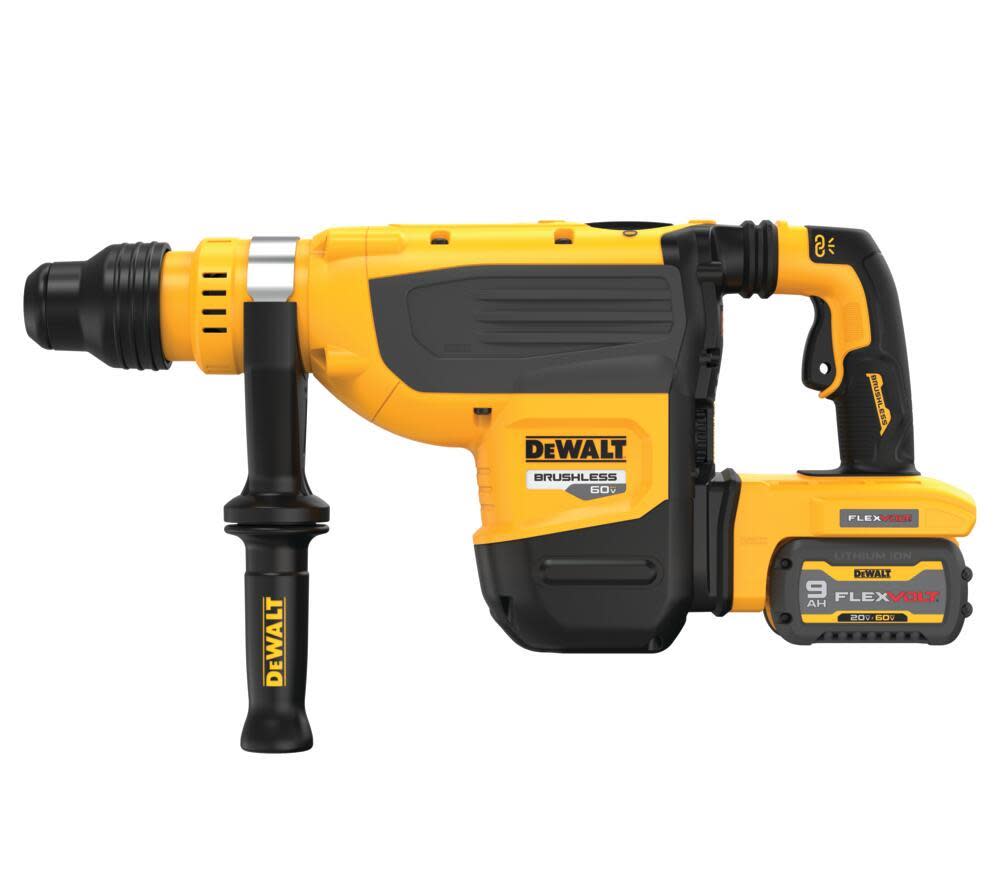 DEWALT 60V MAX Combination Rotary Hammer Kit Brushless SDS MAX 1 7/8