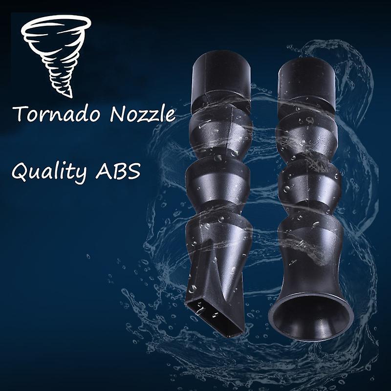 Born Pretty Aquarium Vortex Water Outlet Plastic Nozzle Tornado Duck Bill Connector Universal Adjustable Fish Tank Pump Out Fittings