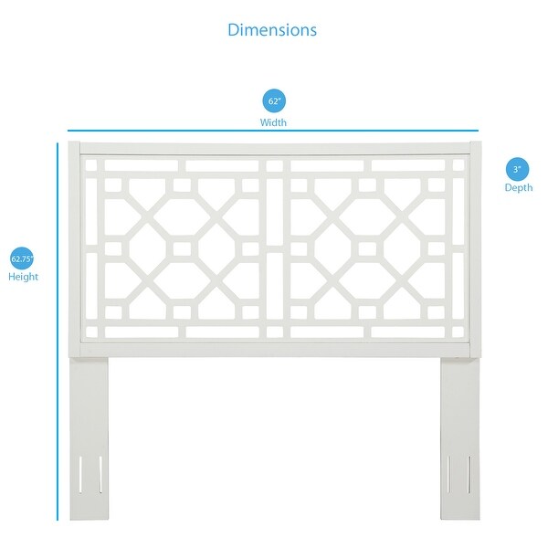 White Headboard - Queen/Full - - 36775448