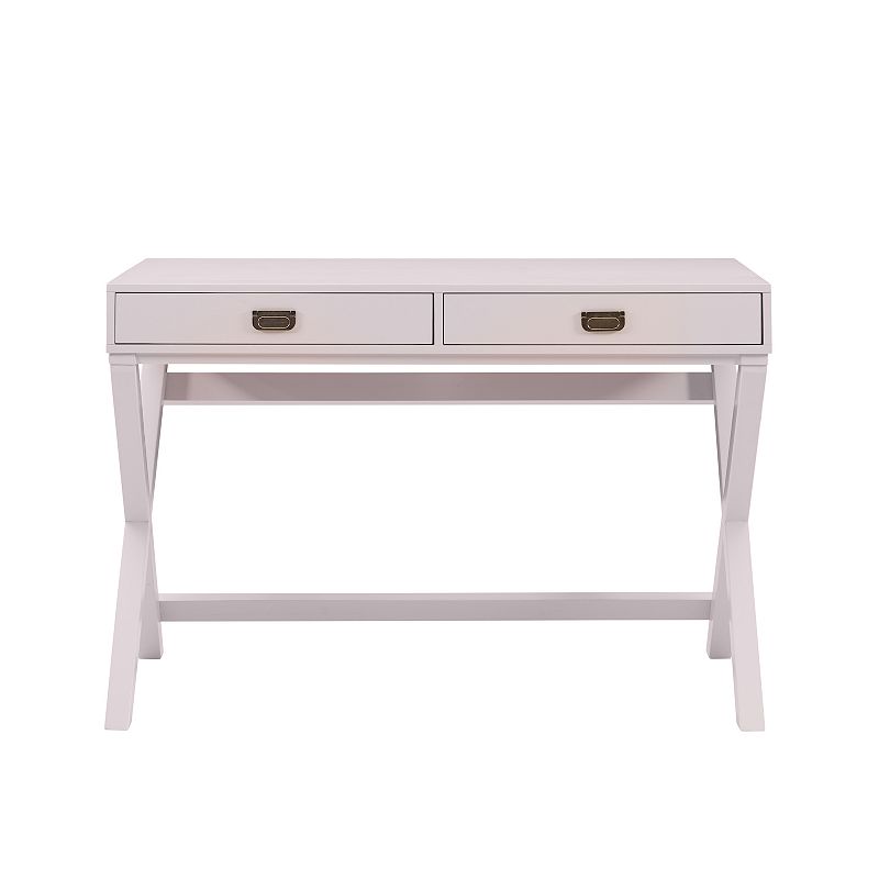 Linon Peggy 2-Drawer Writing Desk