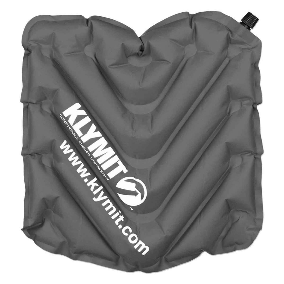 Klymit V Seat  Gray  Gray 14in L x 14in W x 1in H