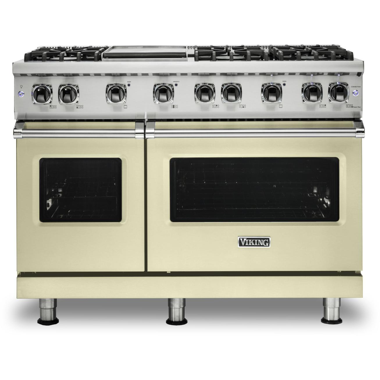 Viking 48-inch Freestanding Gas Range with VariSimmer VGR548-6GVCLP