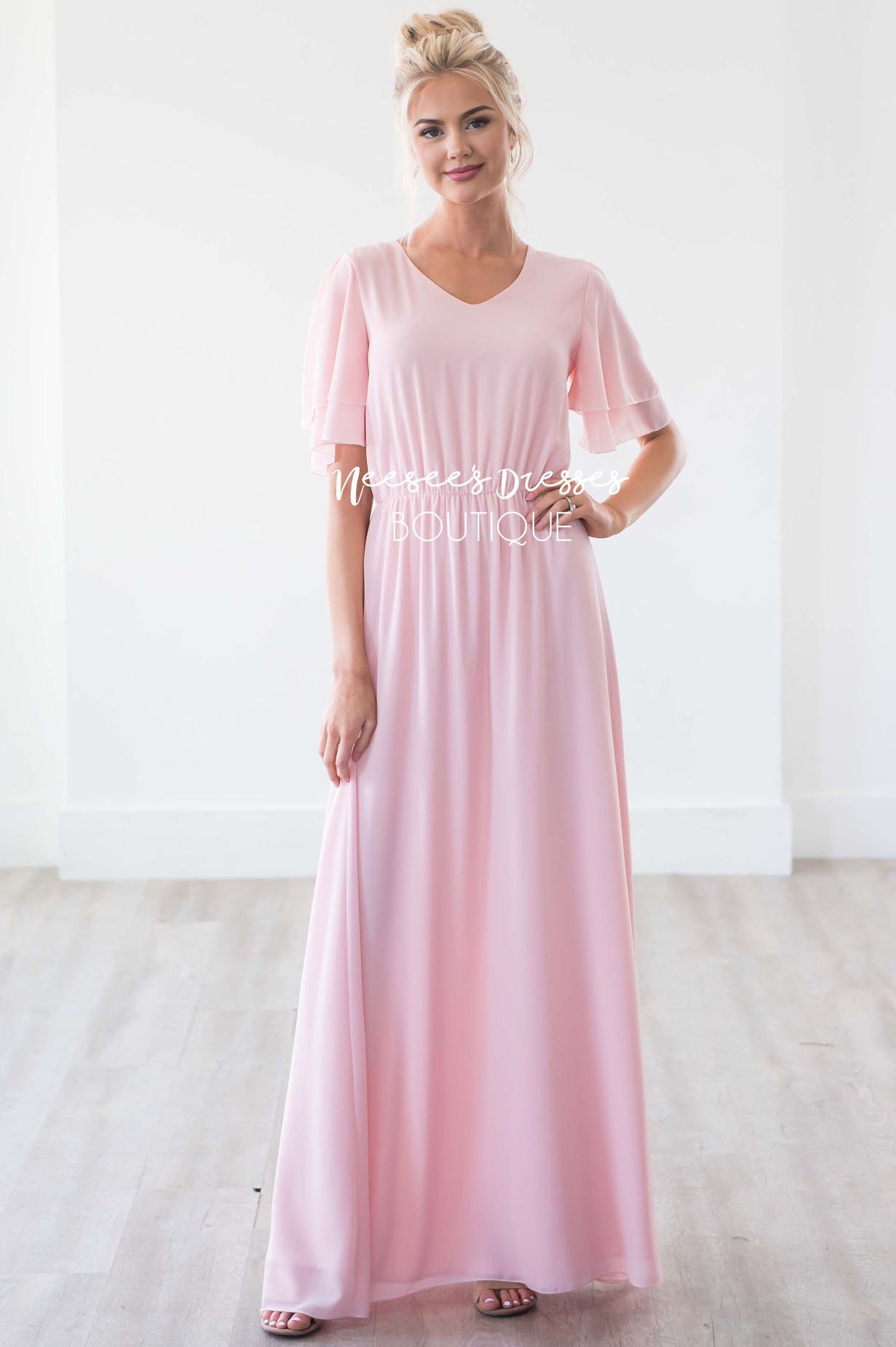 The Chloe Chiffon Maxi Dress