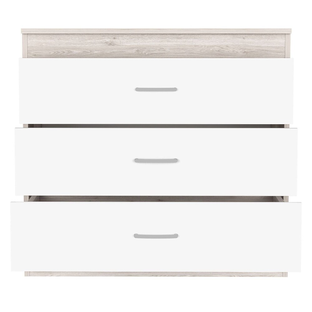 Dresser for Bedroom with 5 Drawers  Storage Organizer Unit with Fabric Bins for Living Room  Hallway