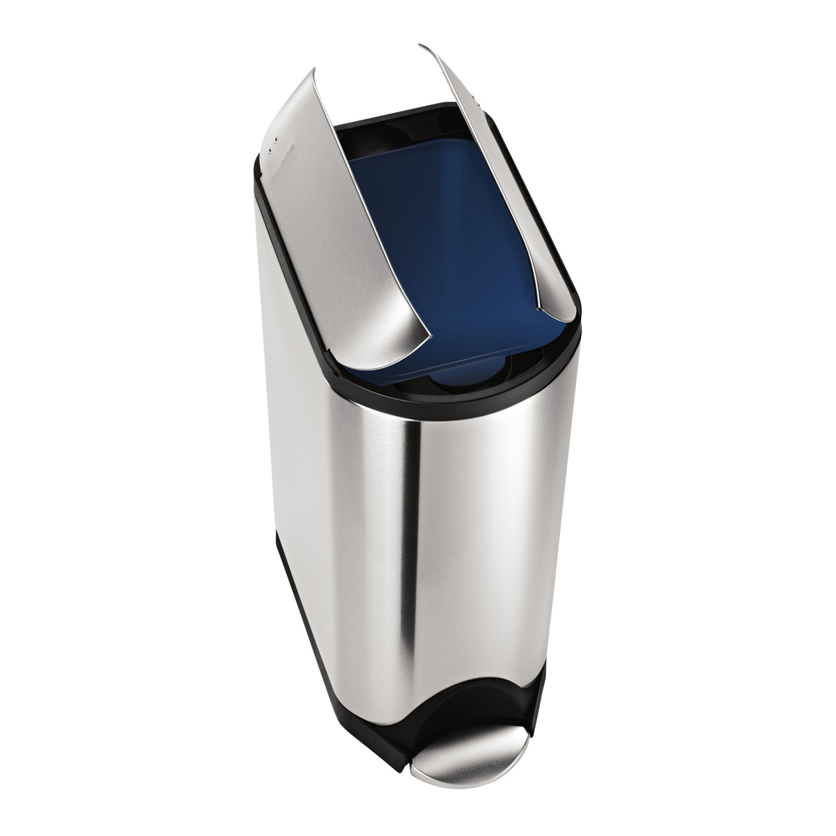 simplehuman Stainless Steel 118 gal Butterfly Step Trash Can