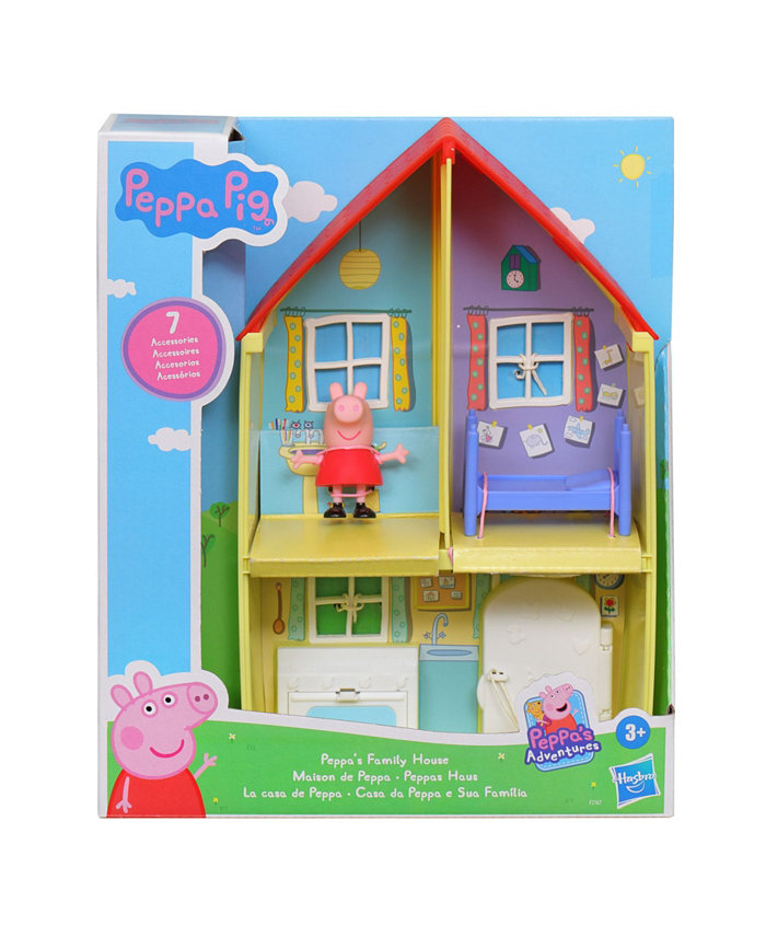 Peppa Pig Pep Peppas Opp House Set  7 Piece