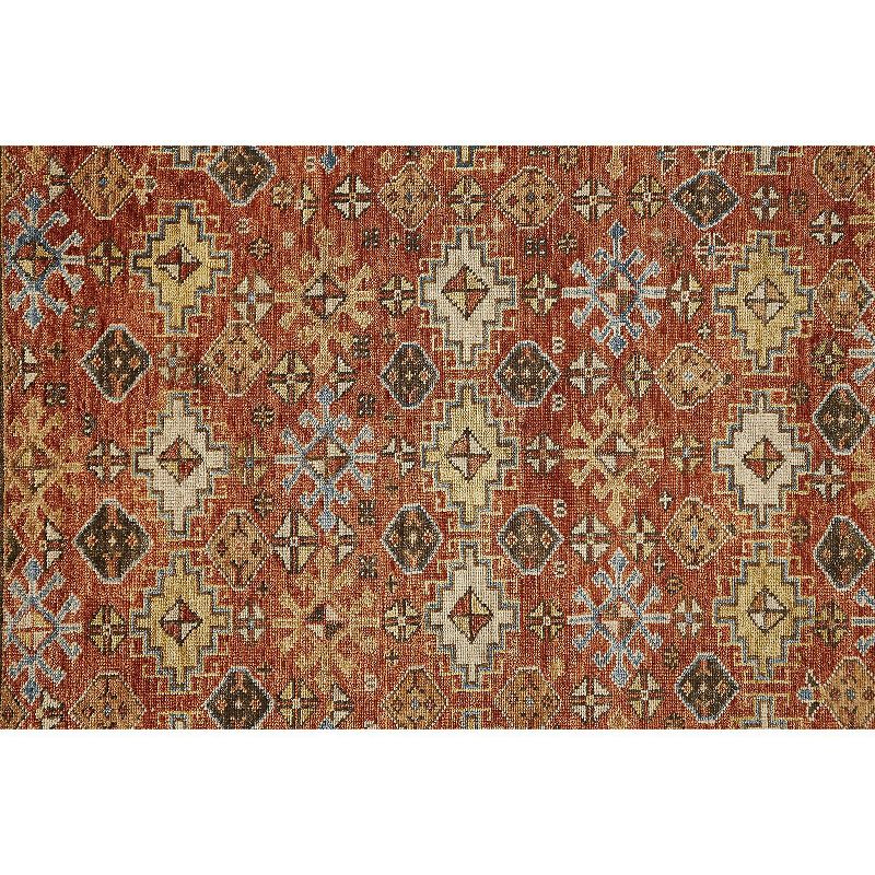 Weave and Wander Irie Traditional Oushak Flora Fauna Rug