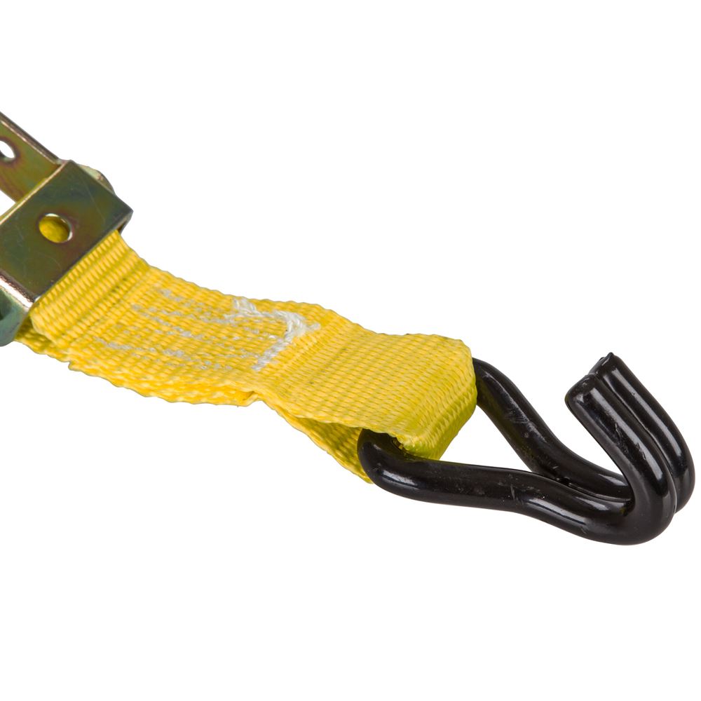 1.25" x 15 ft. T-Handle Ratchet Tie-Down Straps (Pair)