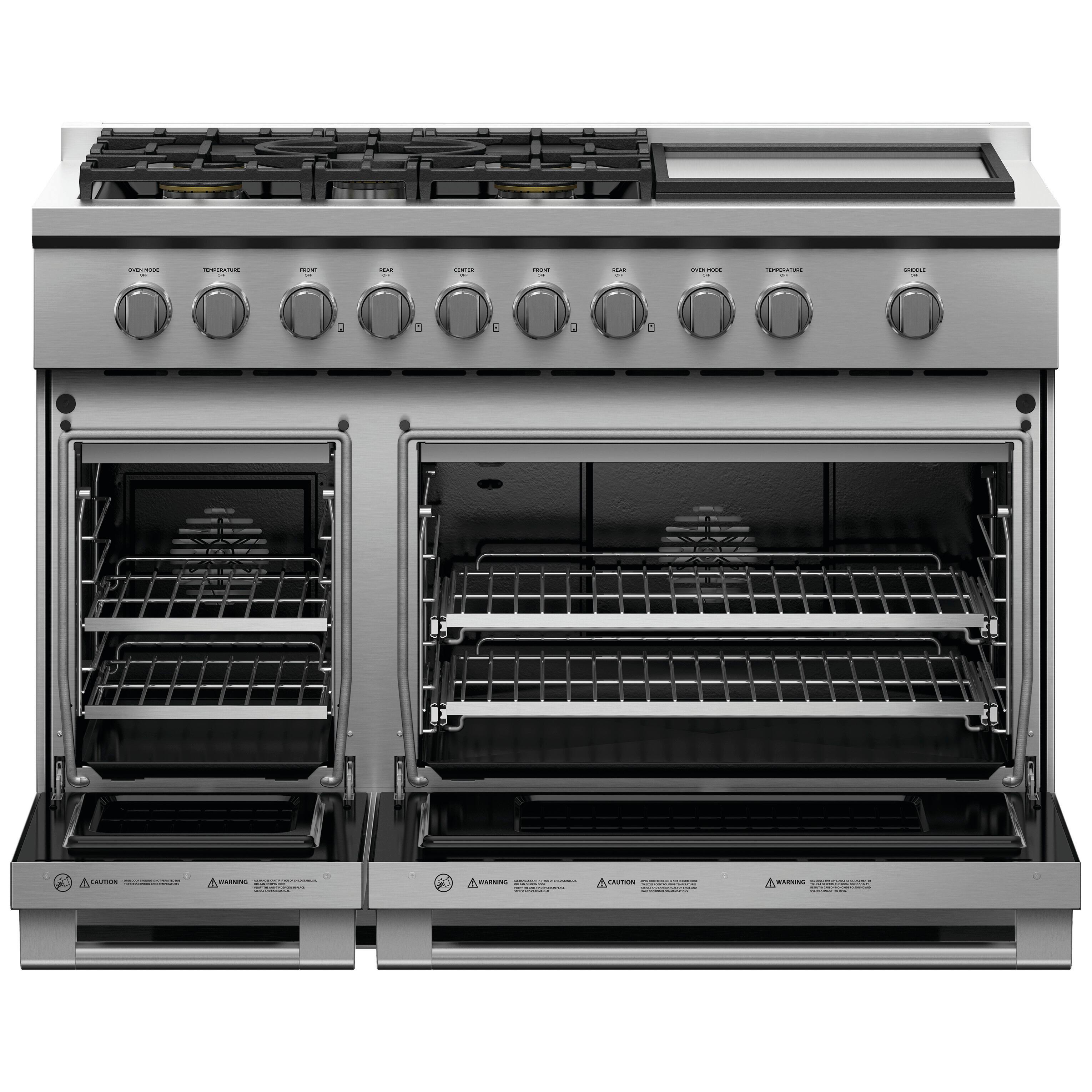 Fisher & Paykel 48-inch Freestanding Gas Range with Griddle RGV3-485GD-L