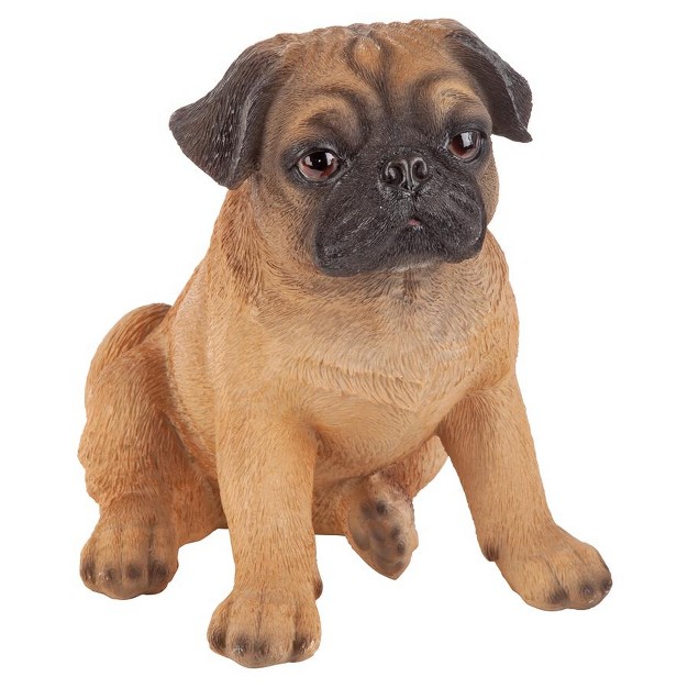 Design Toscano Pug Puppy Partner Collectible Dog Statue