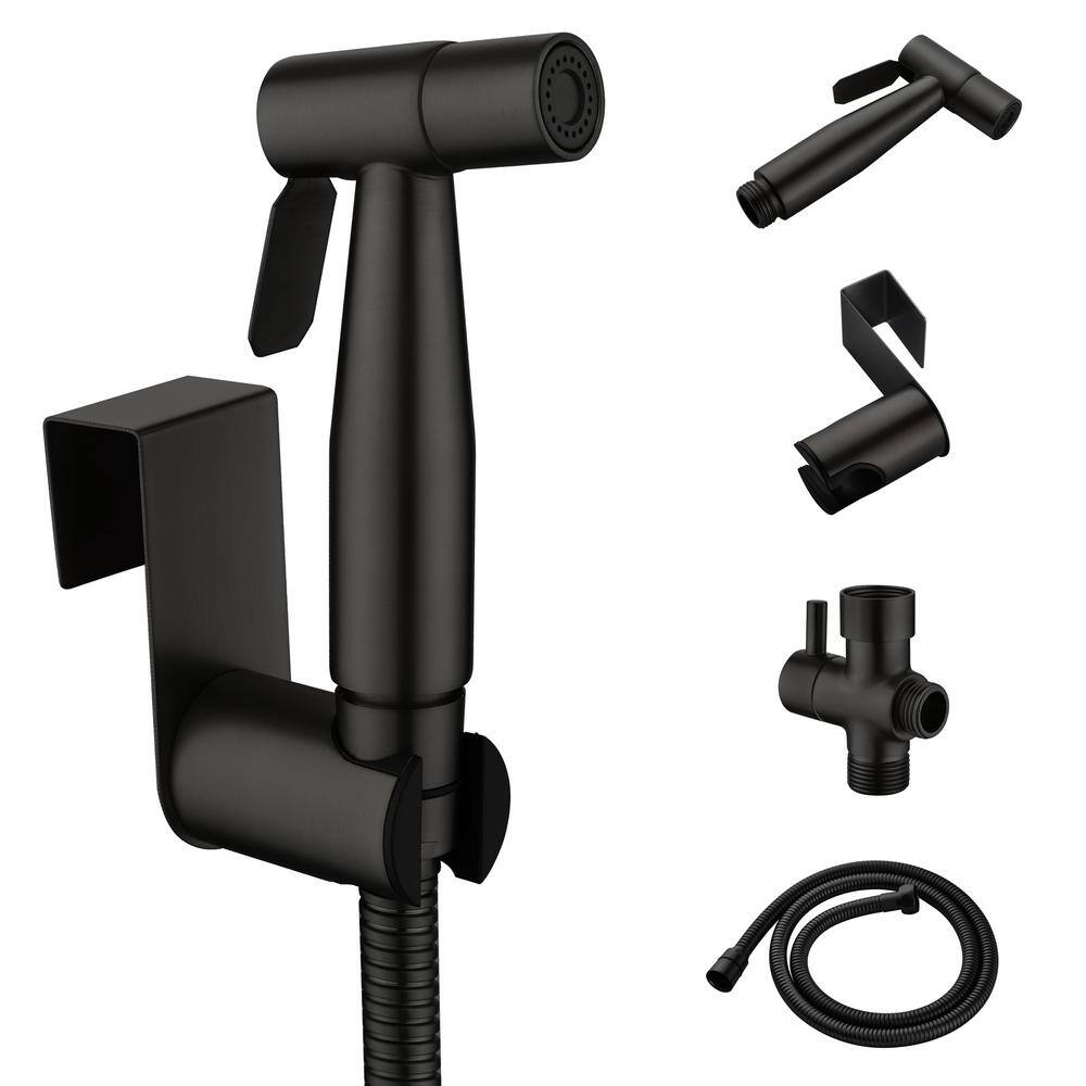 Nestfair Non- Electric Bidet Attachment in. Matte Black SMD6029B