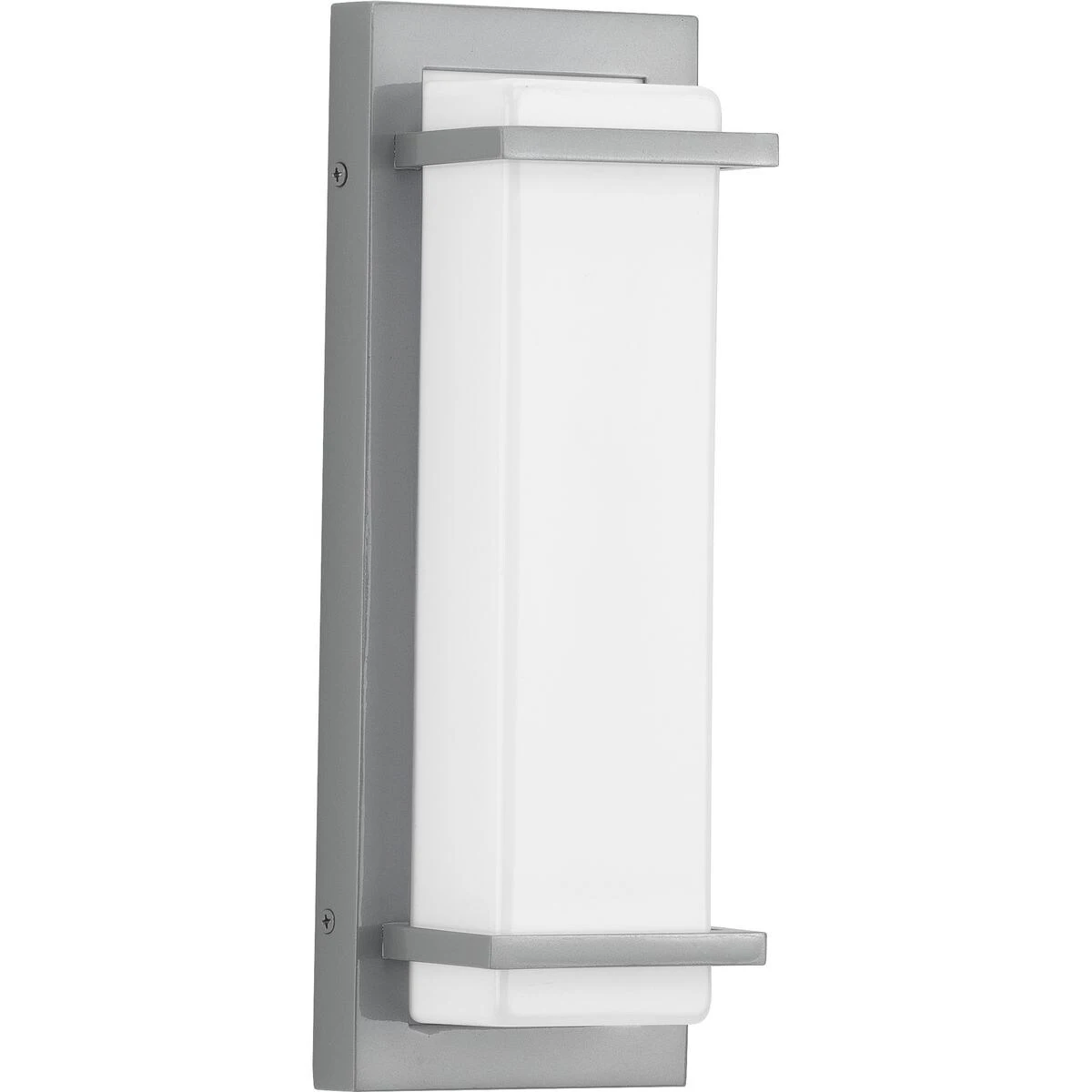 Z-1080 LED 1-Light Metallic Gray Modern Outdoor Wall Sconce Light - 13.000