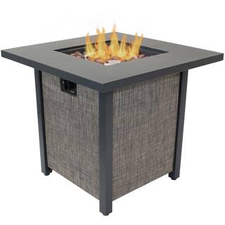 Sunnydaze Decor Kleifar Outdoor Propane Gas Fire Pit- 25.25 Inches Tall WAR-203