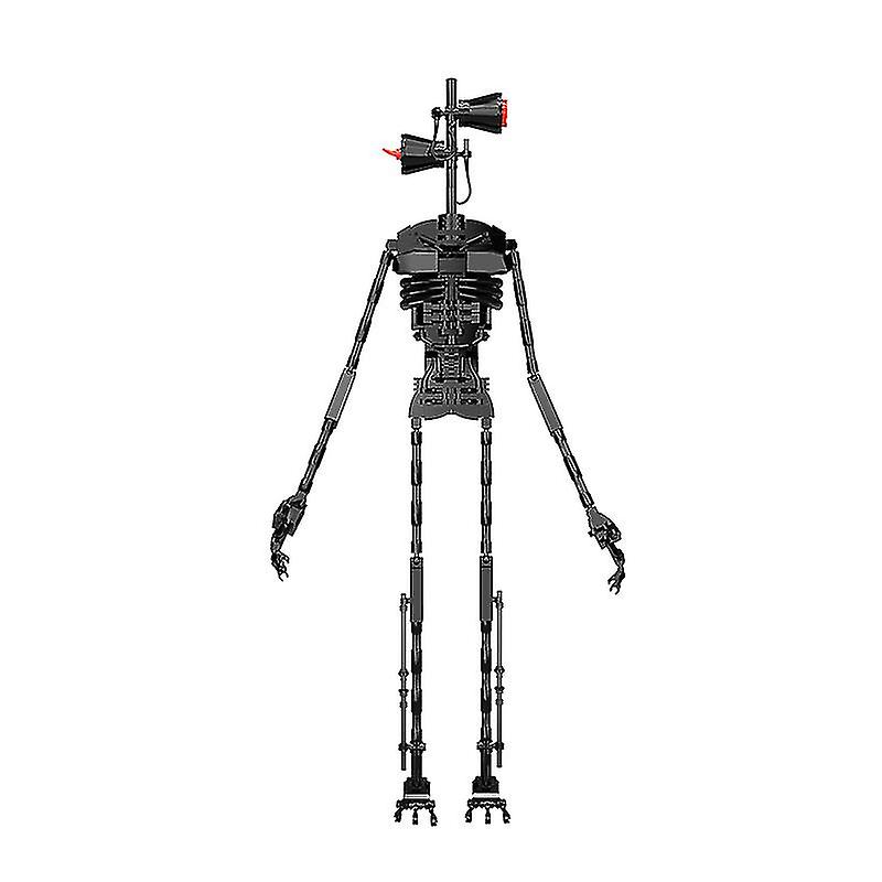 Miman Halloween Action Figure Building Block Horror Urban Legend Siren Head Skeleton Robot Bricks Set Children Toys Gifts