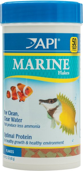 API Marine Optimal Protein Flakes Fish Food