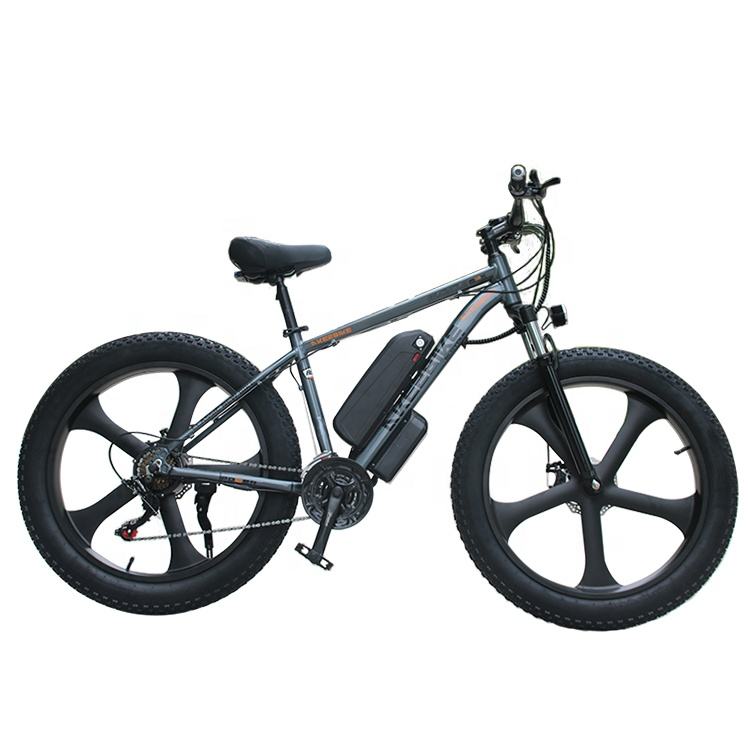 26 inch 21speed Aluminum alloy frame 480V 750W controller 48V 13AH power battery electric bike with LCD display for adults