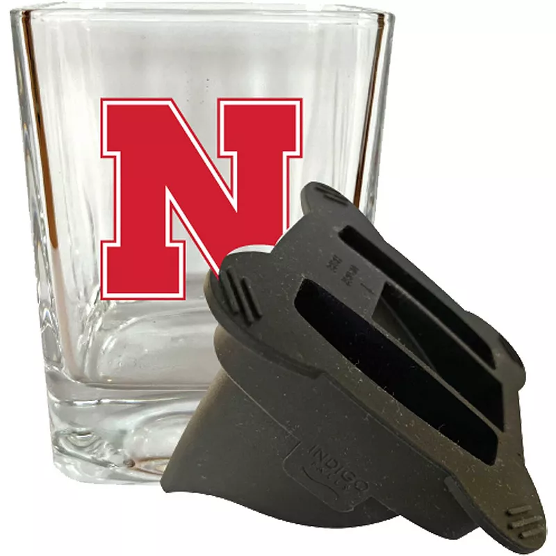 Nebraska Huskers 15oz. Ice Wedge Glass