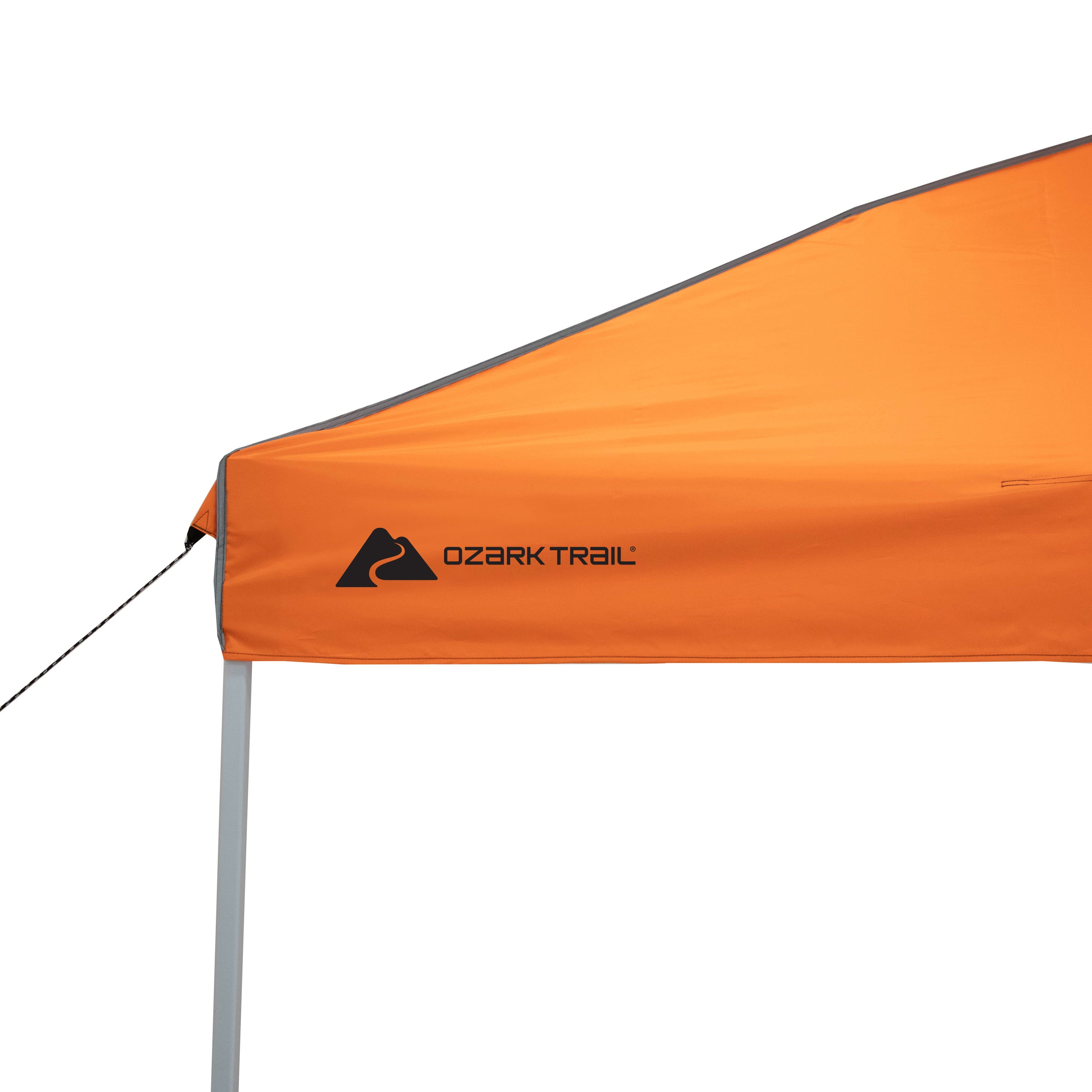 Ozark Trail 10' x 10' Instant Straight Leg Canopy (100 Square feet)