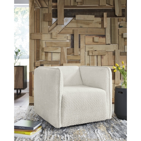 Signature Design by Ashley Lonoke Gray Swivel Accent Chair - 33