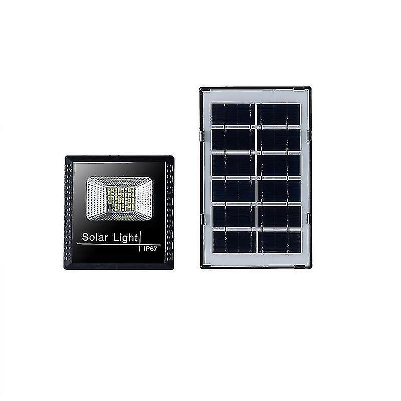 Outdoor Solar Powered Led Floodlight Light Garden Wall Lamp Waterproof + Remote