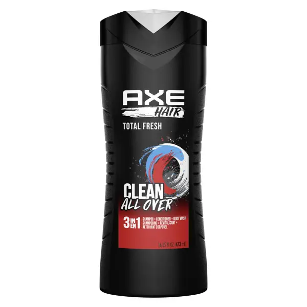 Axe 16 oz Total Fresh 3-in-1 Cleanser