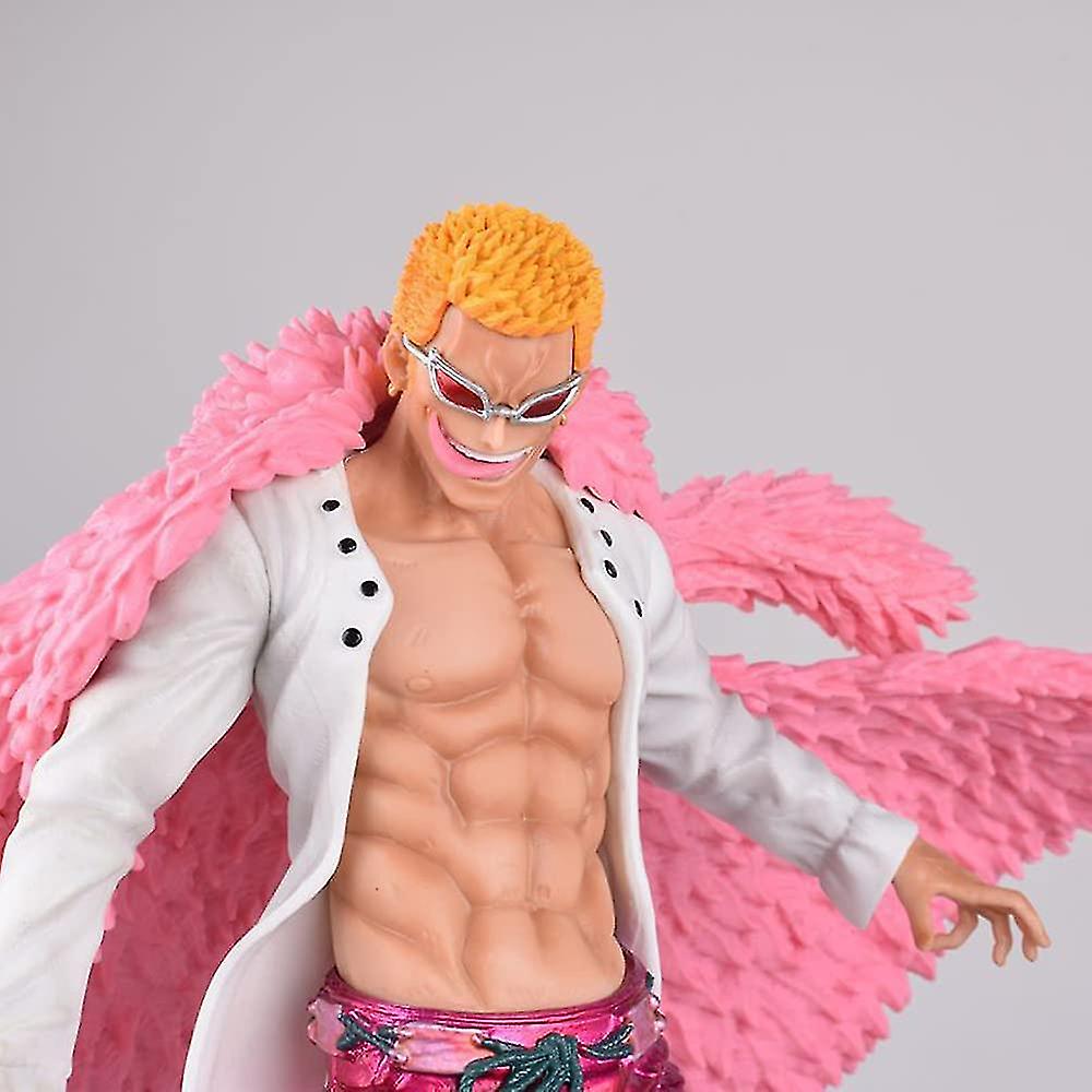 20cm One Piece Doflamingo Japanese Anime Pvc Action Figure Otaku Favorite Newst Handmade Gift Game Collectible Limited Edition Statue Toys Decoration