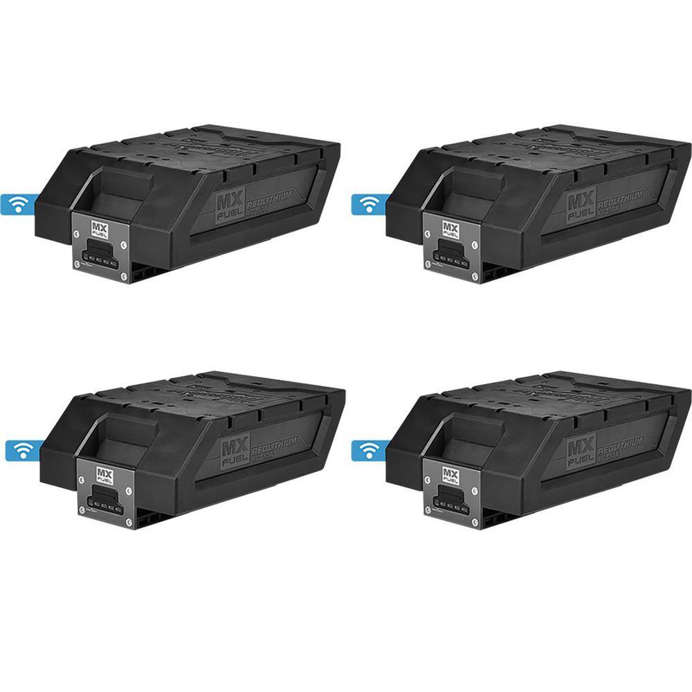 MW MX FUEL Lithium-Ion REDLITHIUM XC406 Battery Pack (4-Pack) MXFXC406-MXFXC406-MXFXC406-MXFXC406