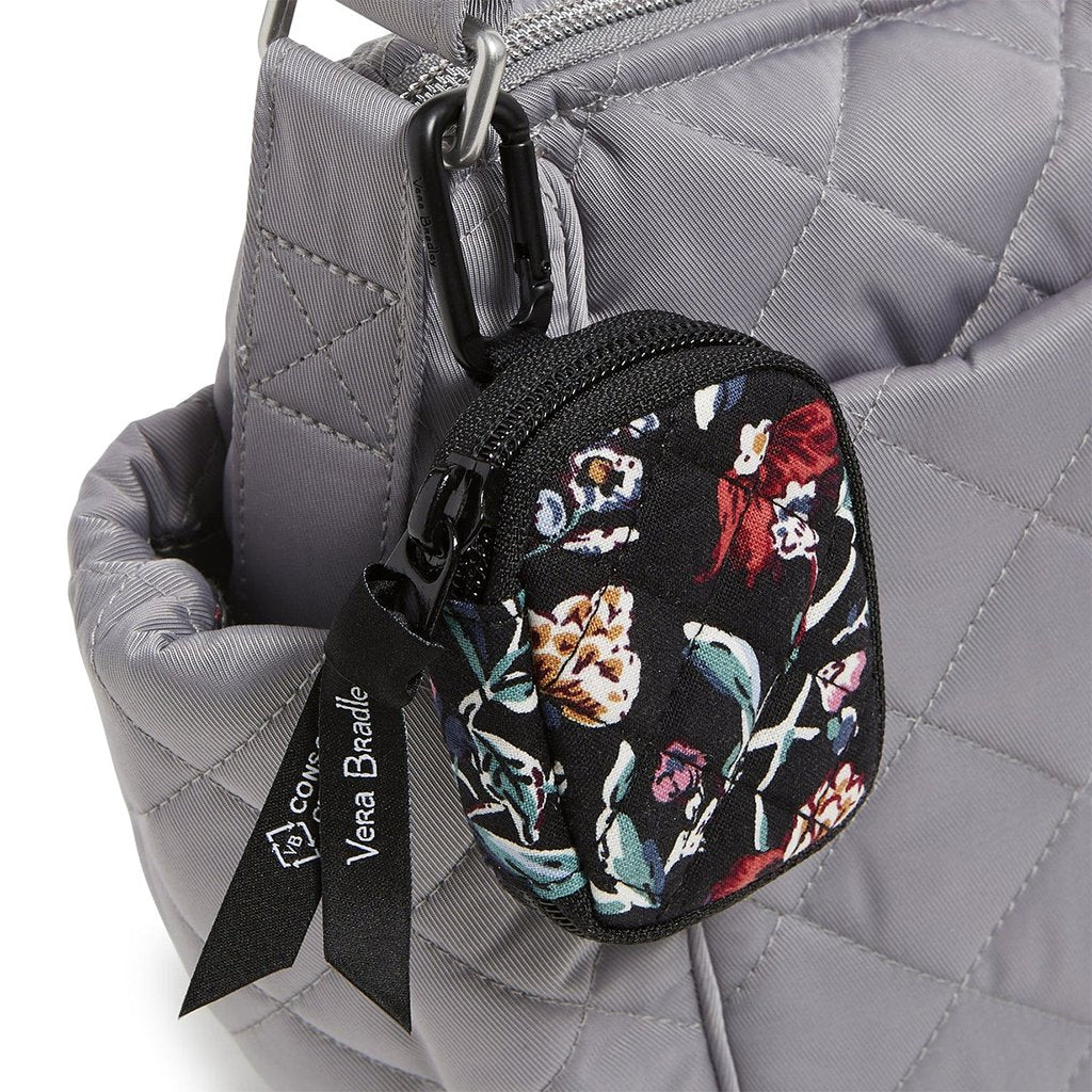 Vera Bradley  Bag Charm for AirPods in Perennials Noir