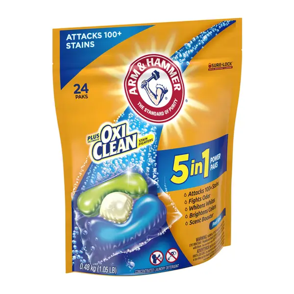 Arm and Hammer 24-Count Plus OxiClean 5-in-1 Power Paks