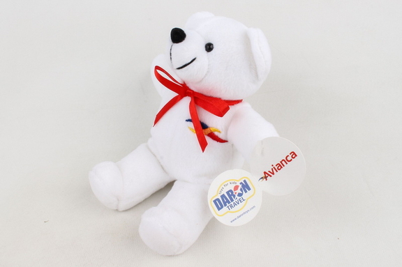 Daron MTRB7016 Avianca White Teddy Bear