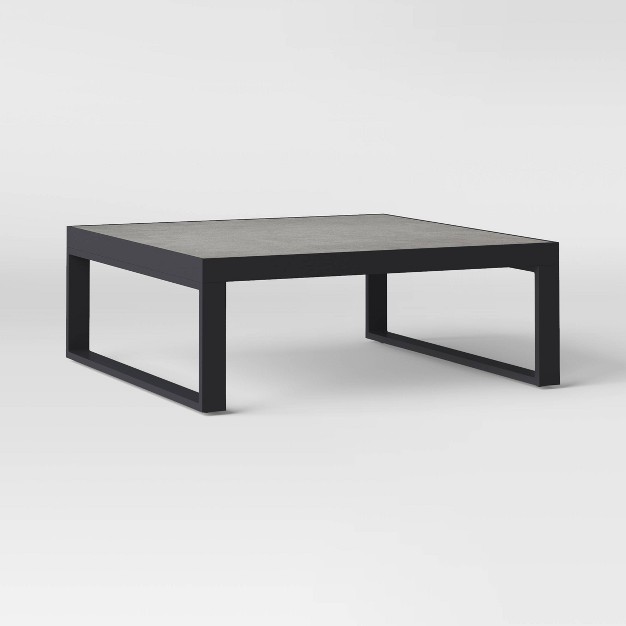 Henning Square Patio Coffee Table Outdoor Furniture