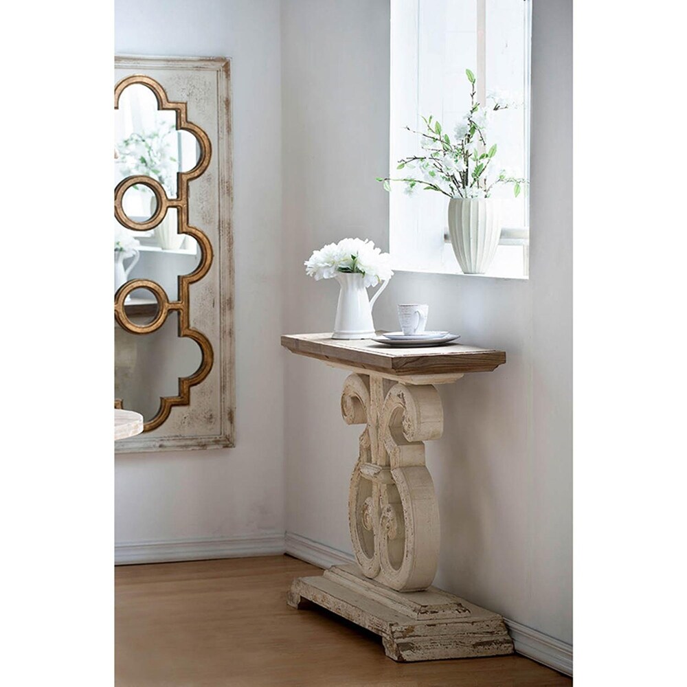 Bellamy 36 inch White Console Table