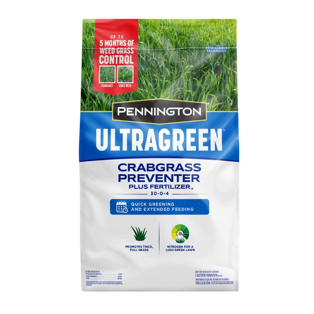 Pennington 12.5 lbs. Crabgrass Preventer Plus Lawn Fertilizer 30-0-4 5M 100536604