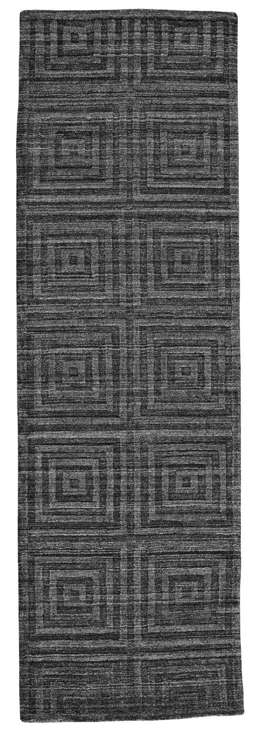 Savona Hand Woven Asphalt Gray Rug by BD Fine