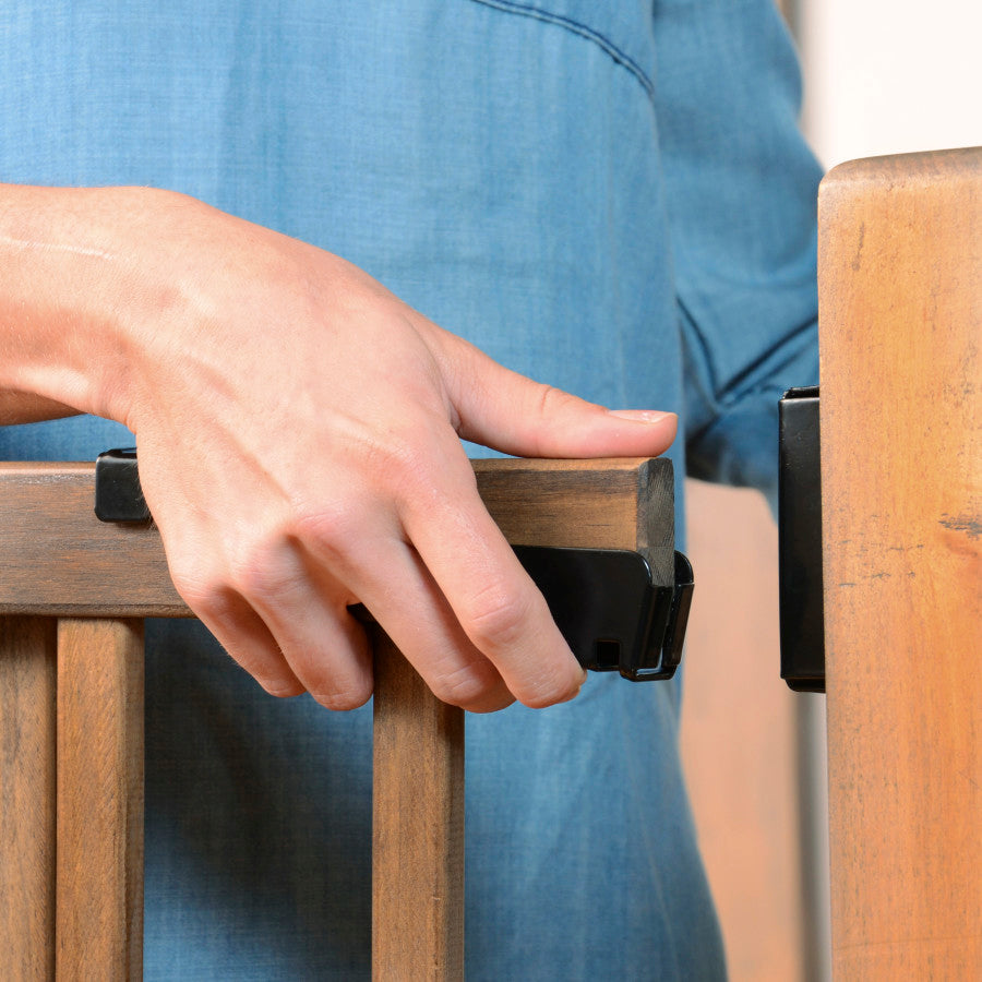 Walk-Thru Top Of Stairs Baby Gate