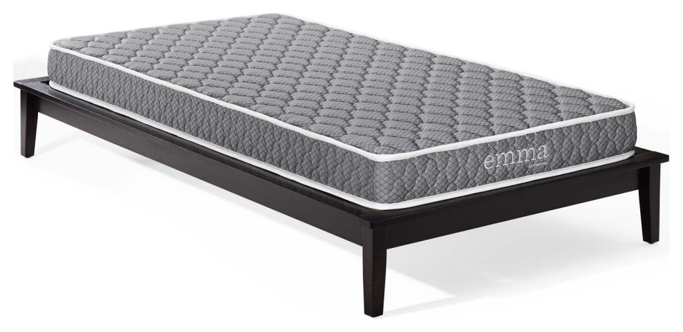 Emma 6 quotNarrow Twin Mattress   Modern   Mattresses   by Modway  Houzz