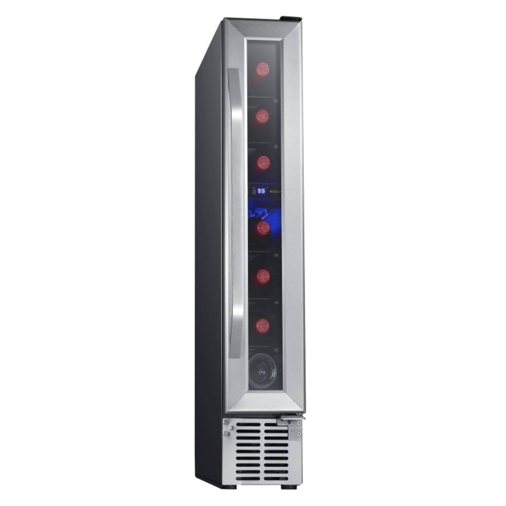 EdgeStar 7 Bottle 6 in. Built- In Single Zone Wine Cooler CWR70SZ