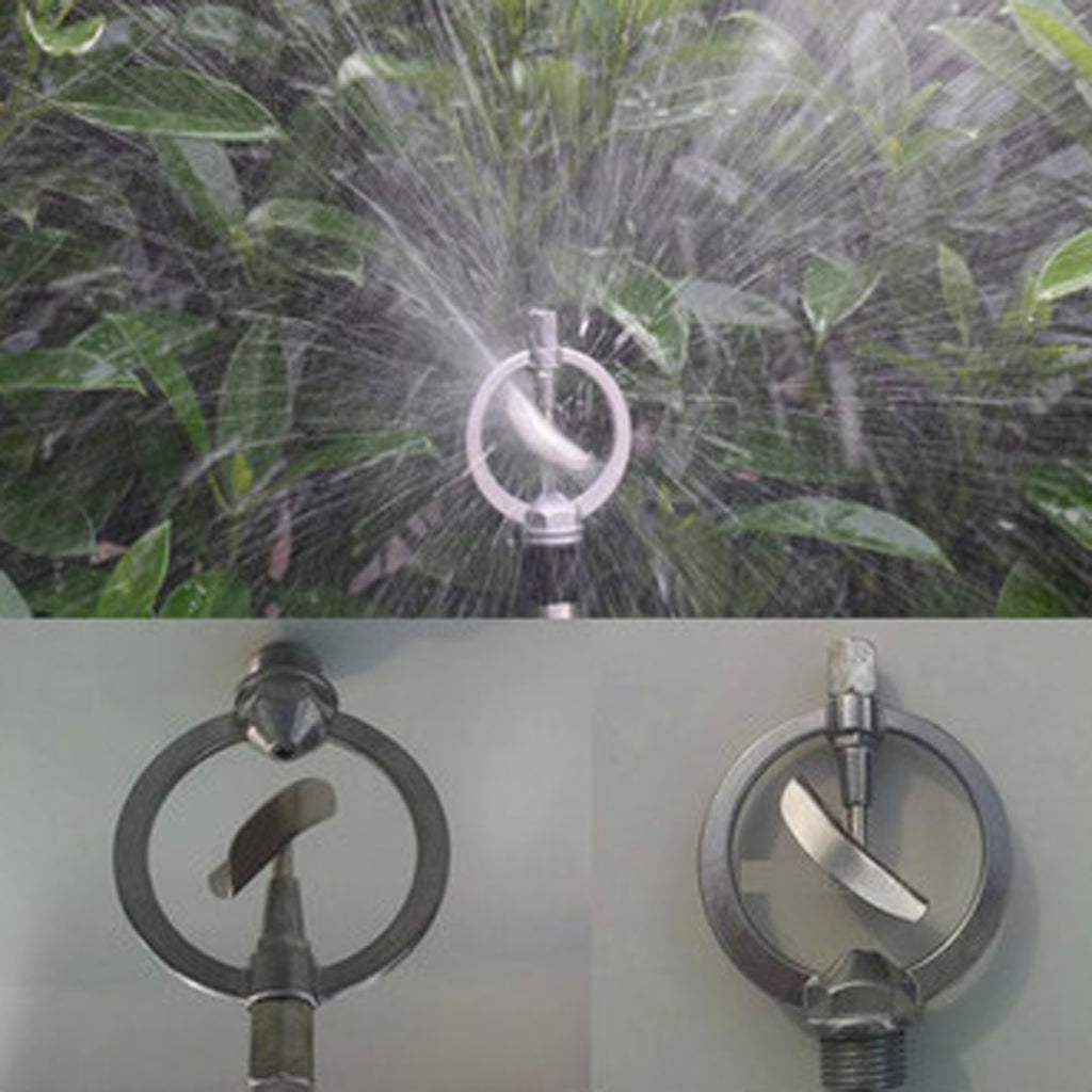 360 degree Rotary Water Spray Garden Yard Irrigation Lawn Impact Sprinklers 1/2''