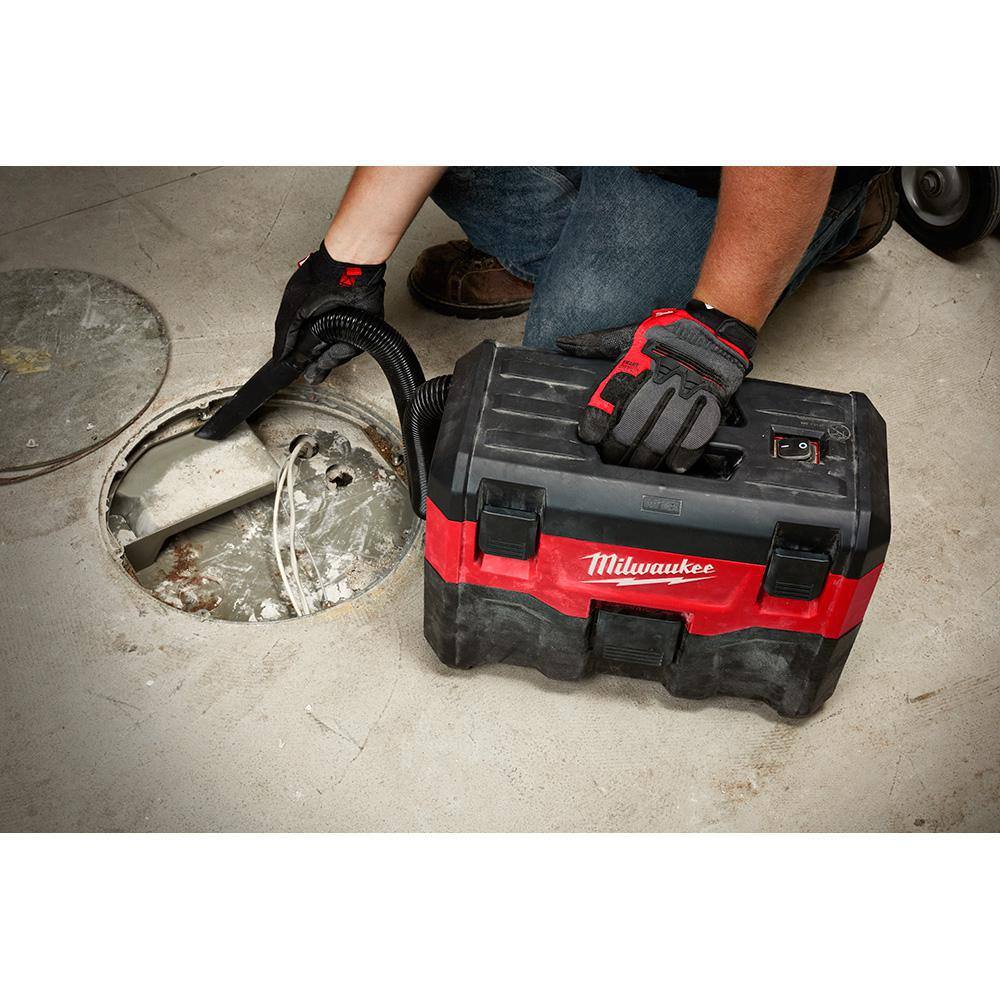 MW M18 18V Lithium-Ion Cordless Combo Tool Kit (6-Tool) with Two M18 WetDry Vacuums 2696-26-0880-20-0880-20