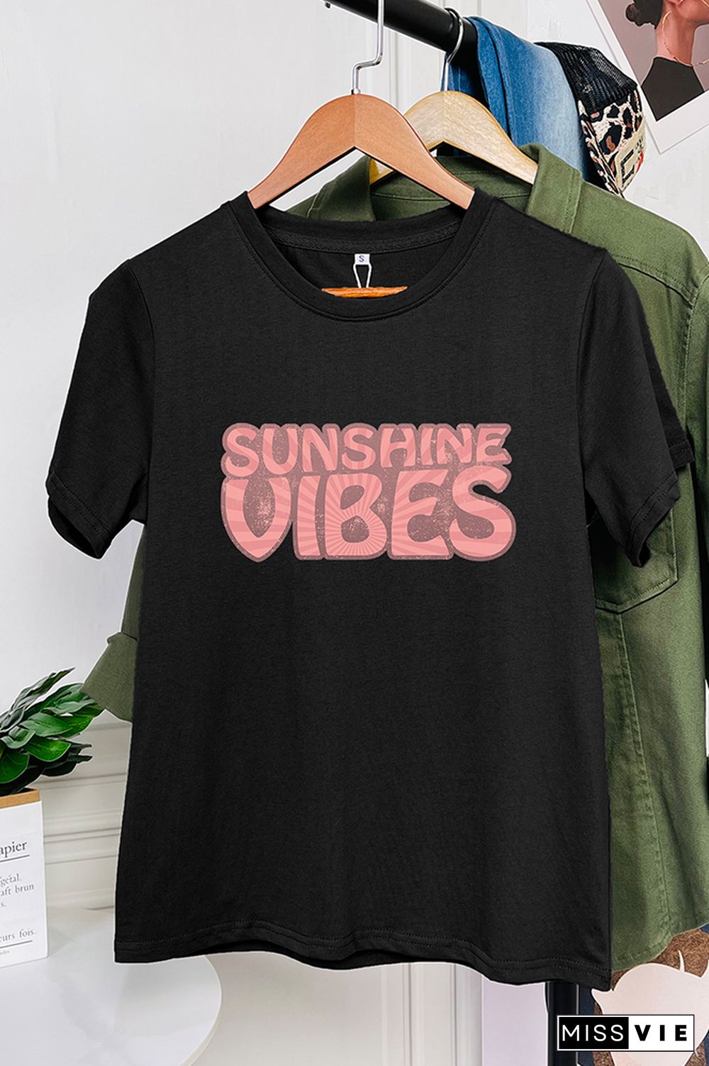 Sunshine Vibes Graphic Tee Wholesale