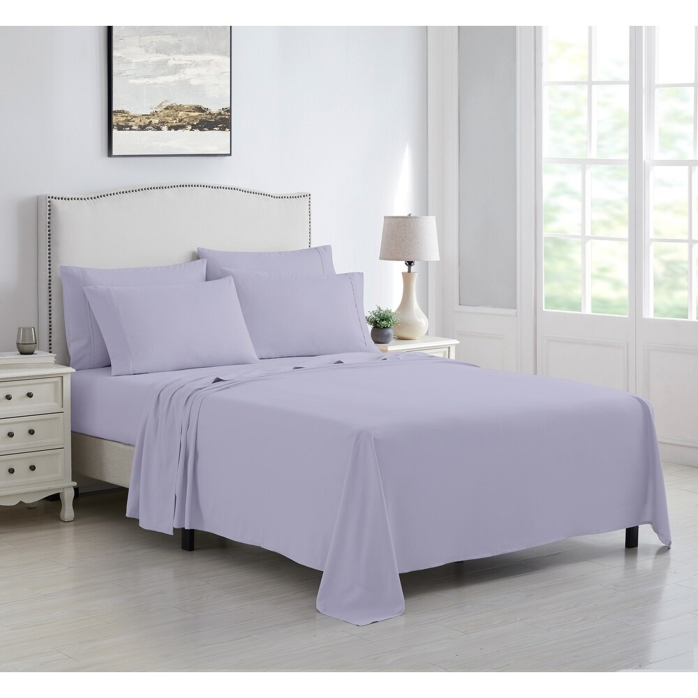 Kathy Ireland 6 Piece Brushed Microfiber Sheet Set